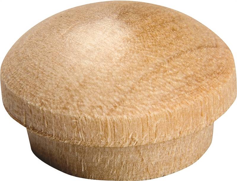 WADDELL Waddell 8400.31 OAK CS Series Screw Hole Button, 5/16 in Head, Oak Wood APPLIANCES & ELECTRONICS WADDELL