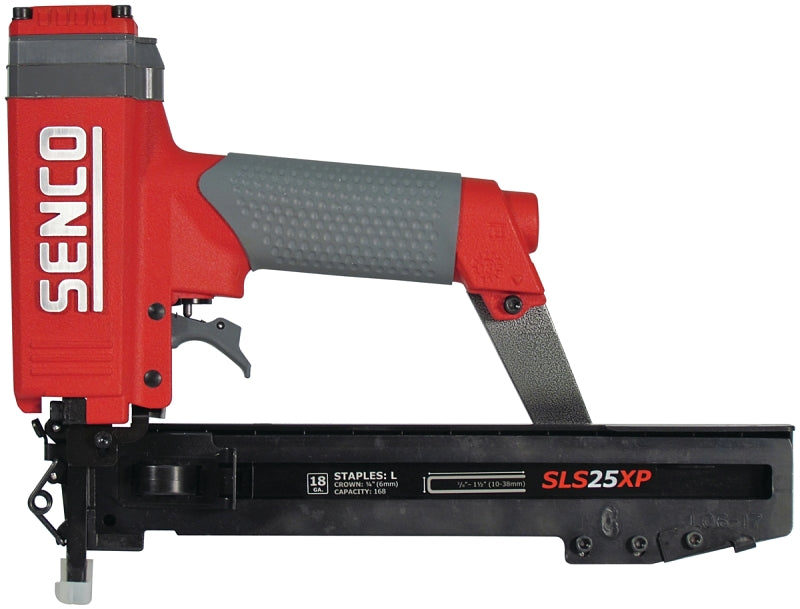 SENCO Senco 820103N Stapler, 1/4 in W Crown, 3/8 to 1-1/2 in L Leg, 168 Magazine, 1.92 cu-ft Air TOOLS SENCO