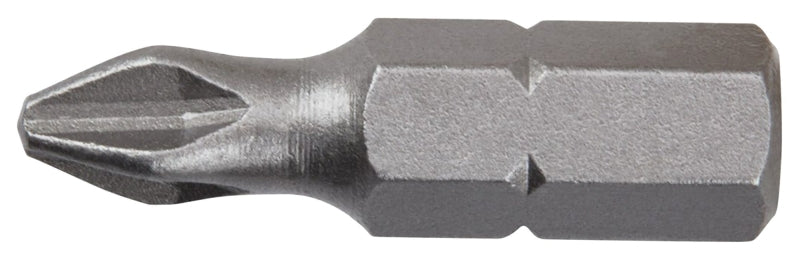 IRWIN Irwin IWAF21PH2B25 Insert Bit, #2 Drive, Phillips Drive, 1/4 in Shank, Hex Shank, High-Grade S2 Tool Steel, 1 in L TOOLS IRWIN