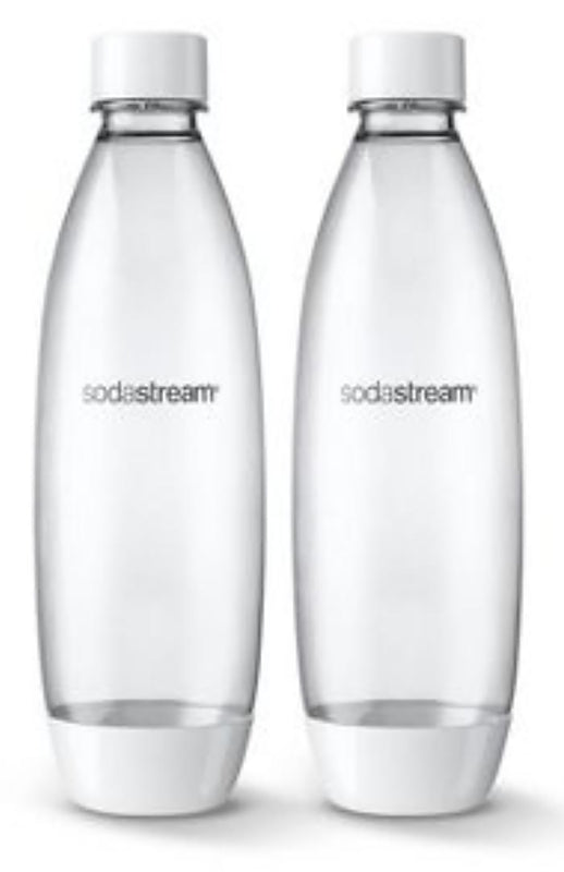 SODASTREAM Sodastream 1741261010 Slim Carbonating Bottle, 1 L Capacity, Plastic, White APPLIANCES & ELECTRONICS SODASTREAM