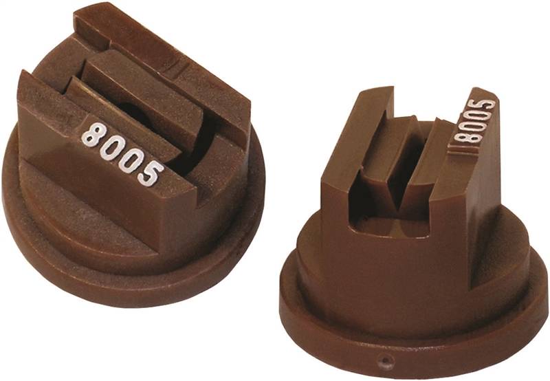 GREEN LEAF Green Leaf ST8005 Spray Nozzle, Standard Flat, Polyoxymethylene, Brown, For: Y8253048 Series 8 mm Cap HARDWARE & FARM SUPPLIES GREEN LEAF