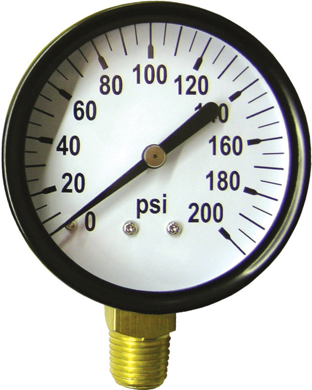 GREEN LEAF Green Leaf SG200PK1 Standard Dry Pressure Gauge, 2 in Dial, 200 psi HARDWARE & FARM SUPPLIES GREEN LEAF