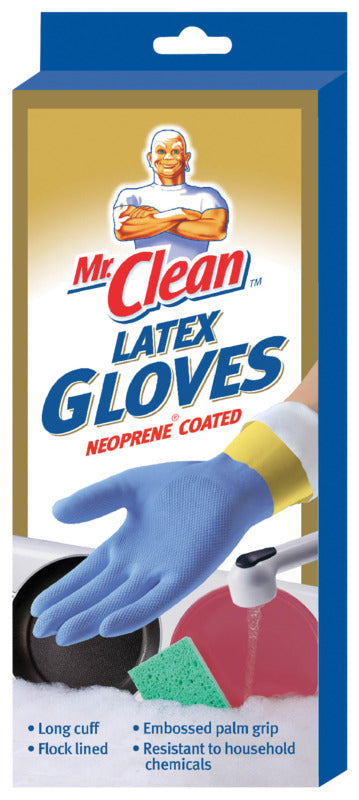 SPONTEX Spontex 11953 Protector Gloves, L, Natural Latex, Blue CLEANING & JANITORIAL SUPPLIES SPONTEX