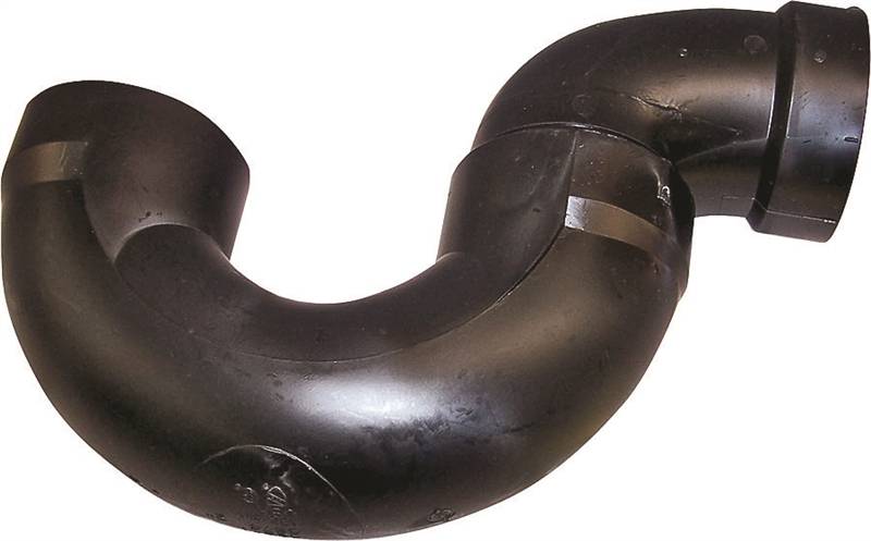 IPEX USA LLC-CANPLAS Canplas 103202BC P-Trap, 2 in, Hub, ABS, Black LAWN & GARDEN IPEX USA LLC-CANPLAS