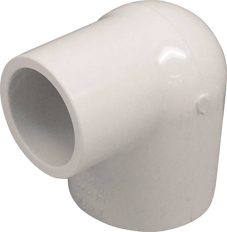 IPEX USA LLC-CANPLAS IPEX 435978 Reducing Pipe Elbow, 1 x 3/4 in, Slip x Slip, 90 deg Angle, PVC, White, SCH 40 Schedule LAWN & GARDEN IPEX USA LLC-CANPLAS