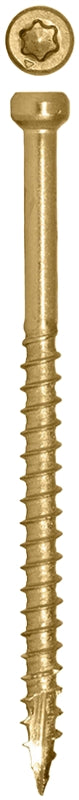 GRK FASTENERS GRK Fasteners FIN/Trim 17766 Screw, #9 Thread, 5 in L, Trim Head, Star Drive, Steel, 50 PK HARDWARE & FARM SUPPLIES GRK FASTENERS
