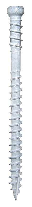 GRK FASTENERS GRK Fasteners RT Series 17634 Screw, #8 Thread, 3-1/8 in L, Reverse Thread, Trim Head, Star Drive, Steel, White, 100/PK HARDWARE & FARM SUPPLIES GRK FASTENERS