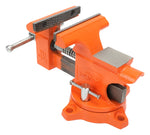 PONY Pony 24545 Bench Vise, 3 in Jaw Opening, 4-1/2 in W Jaw, 2-5/8 in D Throat, Cast Iron, Pipe Jaw