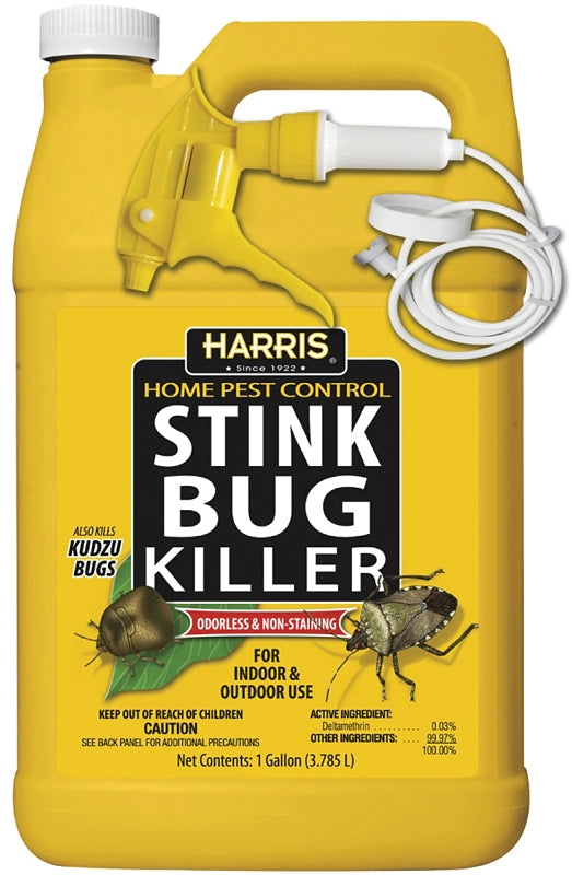P.F. HARRIS MANUFACTURING Harris STINK-128 Stink Bug Killer, Liquid, Spray Application, 1 gal LAWN & GARDEN P.F. HARRIS MANUFACTURING