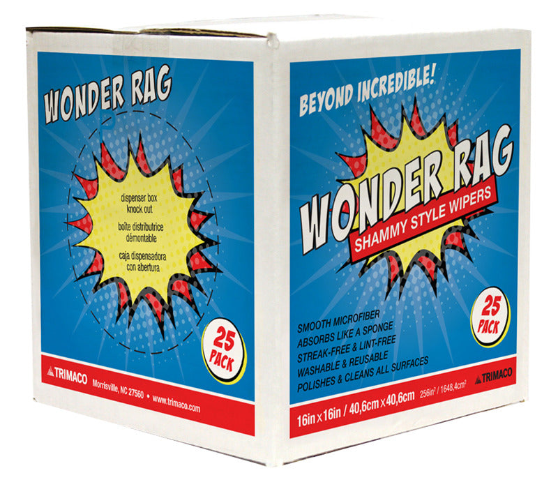 TRIMACO Trimaco 83625 Painter's Rag, 16 x 16 in, Microfiber Cloth