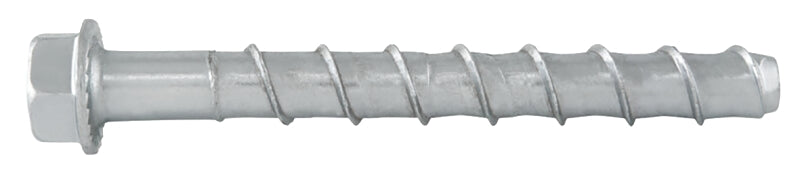 DEWALT DEWALT Screw-Bolt+ PFM1411640 Screw Anchor, 5/8 in Dia, 6 in L, Carbon Steel, Zinc HARDWARE & FARM SUPPLIES DEWALT