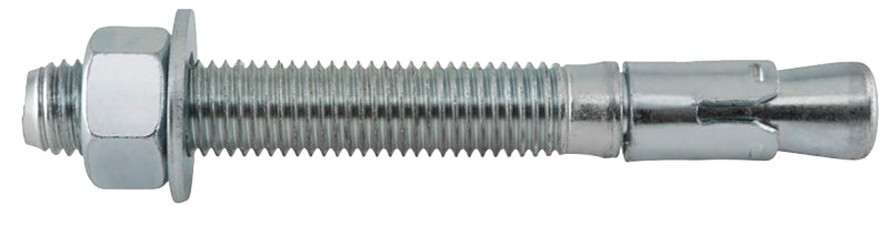 DEWALT DEWALT Power-Stud 7444SD1 Wedge Anchor, 3/4 in Dia, 6-1/4 in OAL, Carbon Steel, Zinc