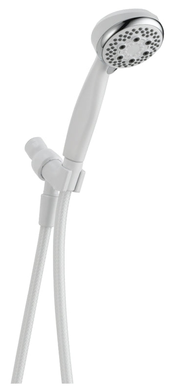 PEERLESS FAUCET Peerless 76406C-WH-WH Hand Shower, 2.5 gpm, 4-Spray Function, 60 in L Hose PLUMBING, HEATING & VENTILATION PEERLESS FAUCET