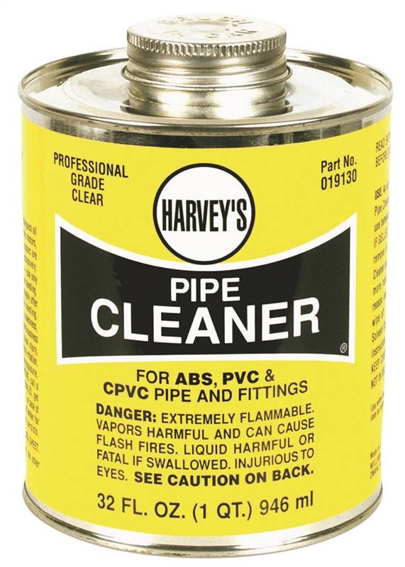 HARVEY Harvey 19130-12 Pipe Cleaner, Liquid, Clear, 32 oz Can