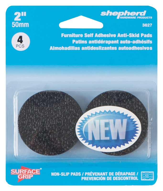 SHEPHERD Shepherd Hardware 3627 Anti-Skid Pad, 2 in Dia, Round HARDWARE & FARM SUPPLIES SHEPHERD