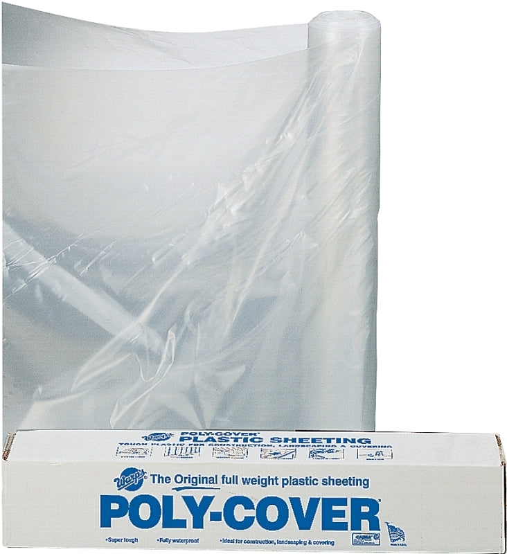 ORGILL POLY Orgill Poly 6X20-C Poly Film, 100 ft L, 20 ft W, 6 mil Thick, Clear HARDWARE & FARM SUPPLIES ORGILL POLY