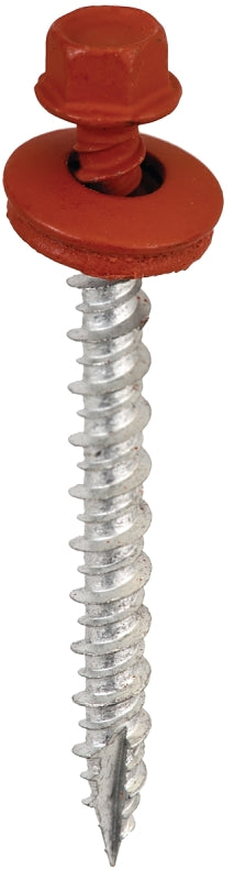 ACORN INTERNATIONAL Acorn International SW-MW2BR250 Screw, High-Low, Twin Lead Thread, Hex Drive, Barn Red, Type 17 Point, 250/BAG HARDWARE & FARM SUPPLIES ACORN INTERNATIONAL