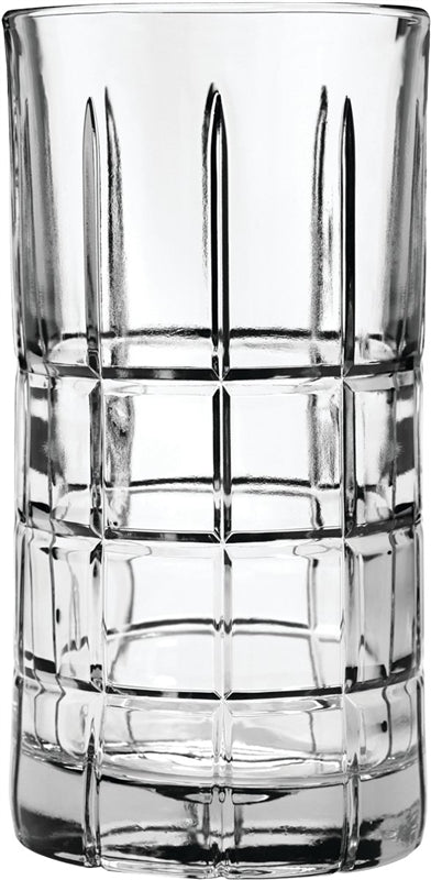 ANCHOR HOCKING Anchor Hocking 68332L13 Manchester Tumbler, 16 oz Capacity, Glass, Clear, Dishwasher Safe: Yes