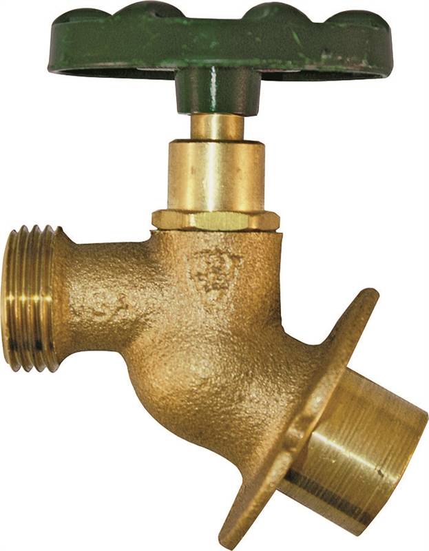 ARROWHEAD Arrowhead Brass 255SWLF Sillcock Valve, 1/2 x 3/4 in Connection, Sweat x Male Hose, 8 to 9 gpm, 125 psi Pressure PLUMBING, HEATING & VENTILATION ARROWHEAD