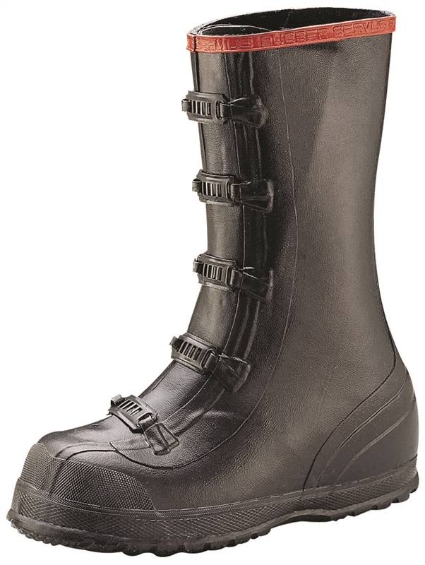 ROCKY BRANDS INC Servus T369-12 Over Shoe Boots, 12, Black, Buckle Closure, No