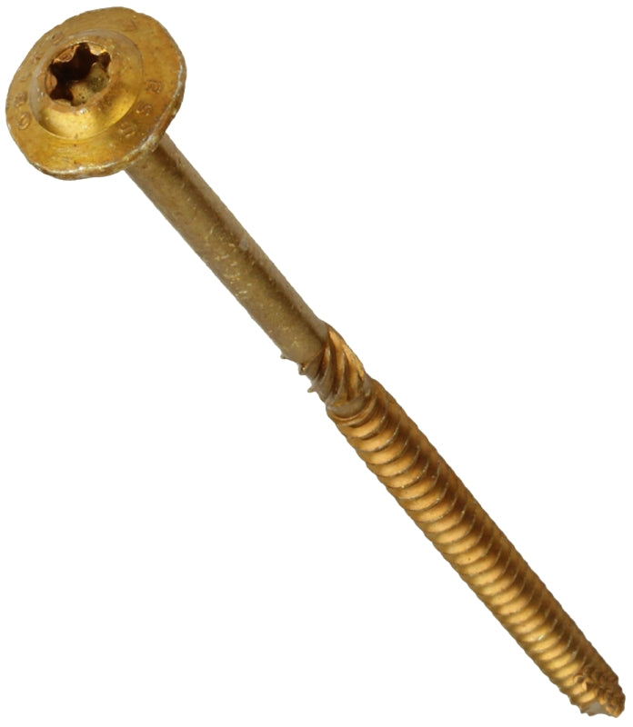 GRK FASTENERS Ramset RSS 12161 Structural Screw, 3-1/8 in L, W-Cut Thread, Recessed Star Drive, Zip-Tip Point, Steel, 50/PK HARDWARE & FARM SUPPLIES GRK FASTENERS