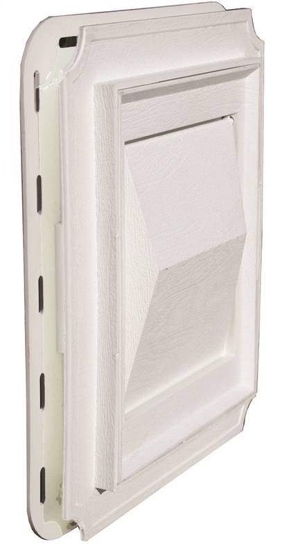 BUILDER'S BEST Builder's Best 111716 Vent Hood Faceplate, Plastic, White, Woodgrain PLUMBING, HEATING & VENTILATION BUILDER'S BEST