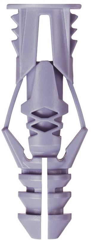 COBRA ANCHORS Cobra Anchors 172S Wall Anchor, Polyethylene, Chrome, 46 lb
