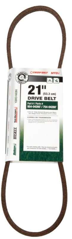 MTD MTD 490-501-M005 Drive Belt, 34.13 in L, 3/8 in W