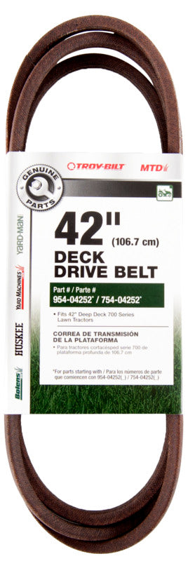 MTD MTD 490-501-M008 Hydrostatic Transmission Drive Belt, 84 in L, 1/2 in W