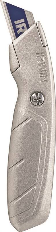 IRWIN Irwin 2081101 Utility Knife, 1/2 in L Blade, 1-1/2 in W Blade, Bi-Metal Blade, Ergonomic Handle TOOLS IRWIN