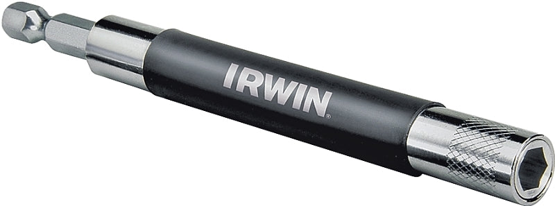 IRWIN Irwin 3555531C Series Screw with Retracting Sleeve, 4-11/16 to 7-3/8 in L, 1/4 in Drive, Hex Drive, 1/4 in Shank, Steel TOOLS IRWIN