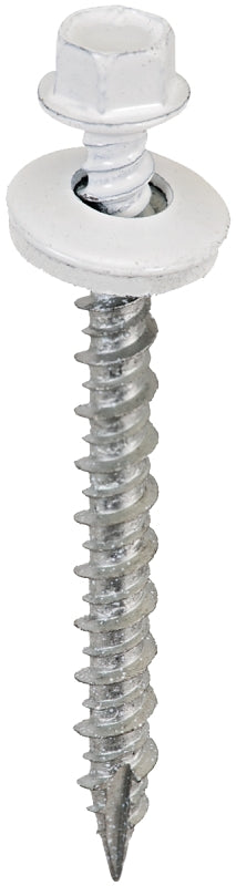 ACORN INTERNATIONAL Acorn International SW-MW2BW250 Screw, High-Low, Twin Lead Thread, Hex Drive, Self-Tapping, Type 17 Point, Bright White HARDWARE & FARM SUPPLIES ACORN INTERNATIONAL