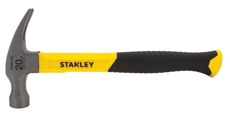 STANLEY TOOLS STANLEY STHT51304 Nailing Hammer, 20 oz Head, Rip Claw, Smooth Head, HCS Head TOOLS STANLEY TOOLS