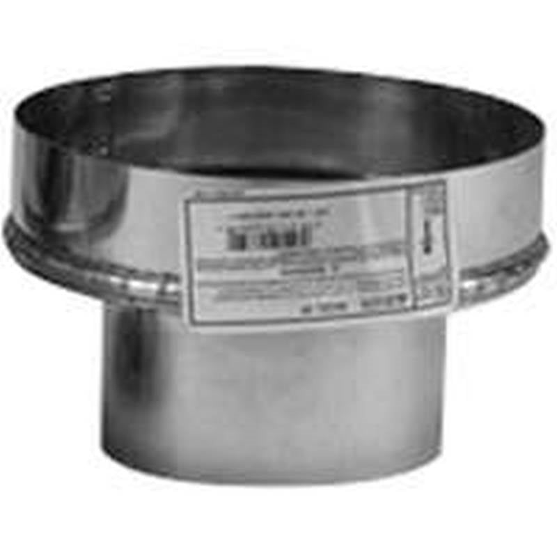SELKIRK Selkirk 243246 Chimney Adapter, For: Pellet Pipe, Galvanized, 3 in Dia x 6 in L Dimensions PLUMBING, HEATING & VENTILATION SELKIRK