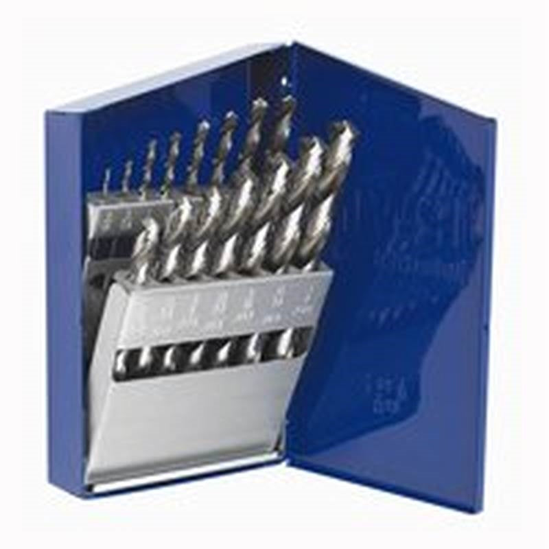 IRWIN Irwin 60137 Drill Bit Set, Standard, 15-Piece, M2 Steel, Bright TOOLS IRWIN