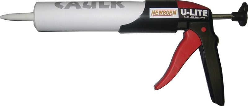 NEWBORN BROTHERS Newborn U-LITE Caulk Gun, 0.1 gal Cartridge, Lightweight