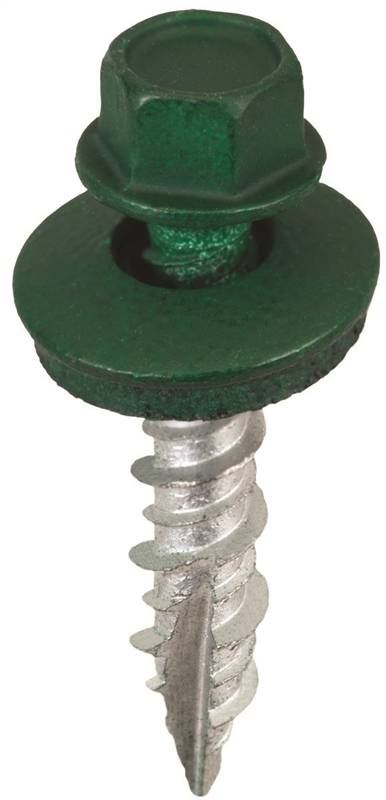 ACORN INTERNATIONAL Acorn International SW-MW1FG250 Screw, High-Low, Twin Lead Thread, Hex Drive, Self-Tapping, Forest Green, 250/BAG HARDWARE & FARM SUPPLIES ACORN INTERNATIONAL
