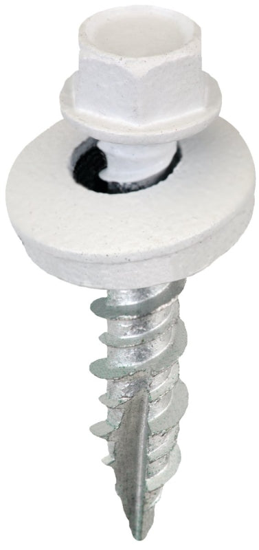 ACORN INTERNATIONAL Acorn International SW-MW1BW250 Screw, High-Low, Twin Lead Thread, Hex Drive, Self-Tapping, Bright White, 250/BAG HARDWARE & FARM SUPPLIES ACORN INTERNATIONAL