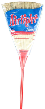 ZEPHYR MANUFACTURING Zephyr Airlight 32150 Broom, Broomcorn Bristle, Wood Handle CLEANING & JANITORIAL SUPPLIES ZEPHYR MANUFACTURING
