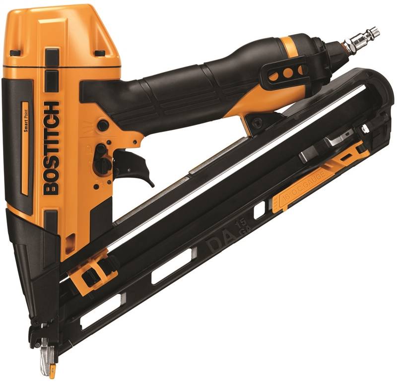 BOSTITCH Bostitch BTFP72155 Finish Nailer Kit, 12.8 in L x 3.8 in W x 12.1 in H Dimensions, 100 Magazine, Glue Collation