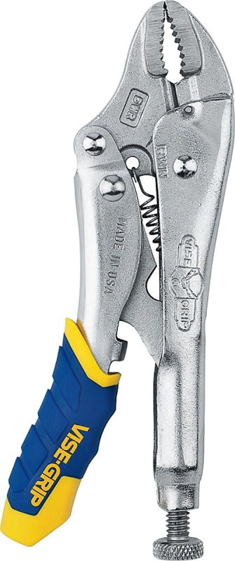 IRWIN Irwin Fast Release Series 09T Locking Plier, 5 in OAL, 1-1/8 in Jaw Opening, Ergonomic Handle, 3/8 in W Jaw