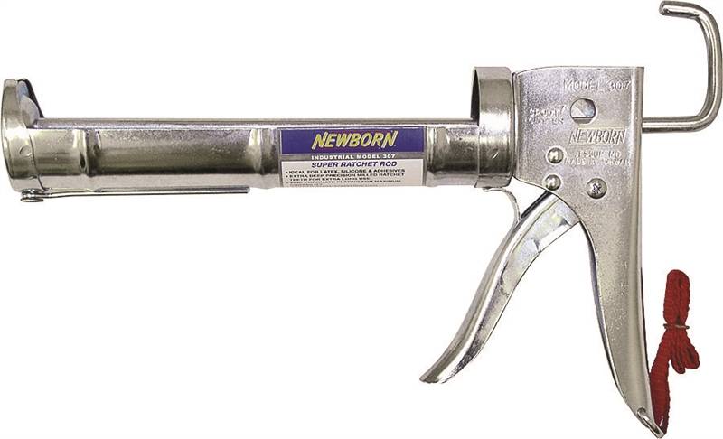 NEWBORN BROTHERS Newborn 307 Caulk Gun, 0.1 gal Cartridge, Includes: Wrist Strap