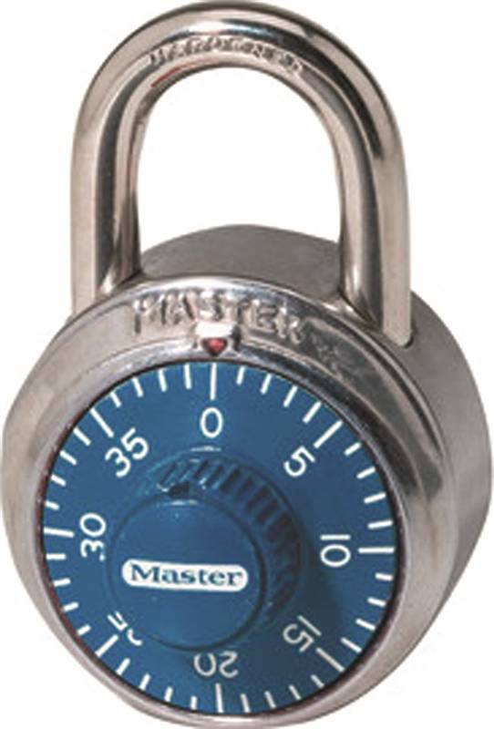 MASTER LOCK Master Lock 1506D Padlock, 1-7/8 in W Body, 9/32 in Dia Shackle, 3/4 in H Shackle, Steel Shackle, Stainless Steel Body HARDWARE & FARM SUPPLIES MASTER LOCK