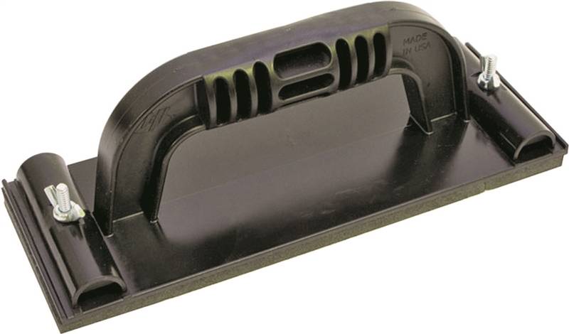 MARSHALLTOWN QLT 200P Drywall Hand Sander, 9-3/8 x 3-1/4 in Pad/Disc, DuraSoft Handle