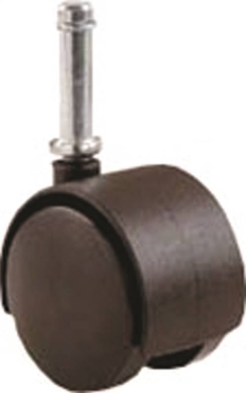 SHEPHERD Shepherd Hardware 9673 Swivel Caster, Stem Mounting, 2 in Dia Wheel, Nylon Wheel, Black, 75 lb HARDWARE & FARM SUPPLIES SHEPHERD