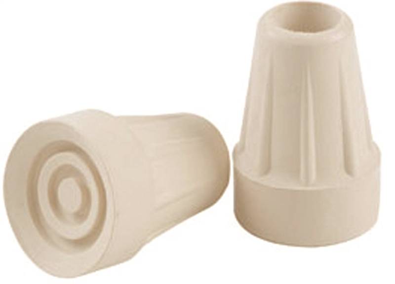 SHEPHERD Shepherd Hardware 9742 Crutch Tip, Round, Rubber, Off-White, 7/8 in Dia HARDWARE & FARM SUPPLIES SHEPHERD