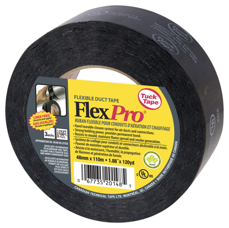 INTERTAPE POLYMER IPG 2020148110 HVAC Tape, 120.3 yd L, 1.88 in W