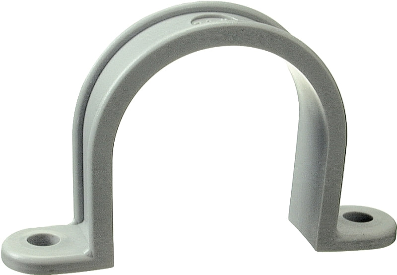 HALEX Halex 71215B Conduit Strap, 1-1/2 in, PVC, Gray ELECTRICAL HALEX