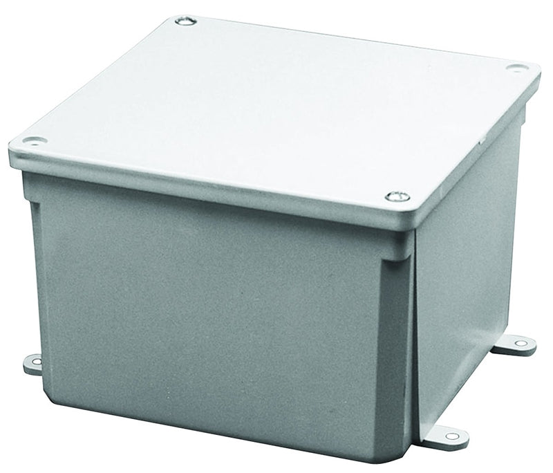 CARLON Carlon E989NNJ-CAR Molded Junction Box, PVC, Surface ELECTRICAL CARLON