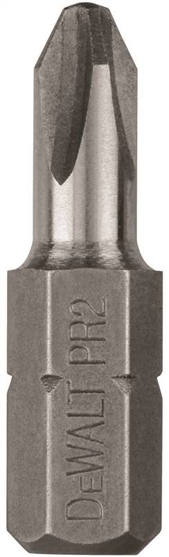 DEWALT DEWALT DW2004BL Insert Bit Tip, #2 Drive, Phillips Drive, 1/4 in Shank, Hex Shank, 1 in L, Steel, 100/PK TOOLS DEWALT